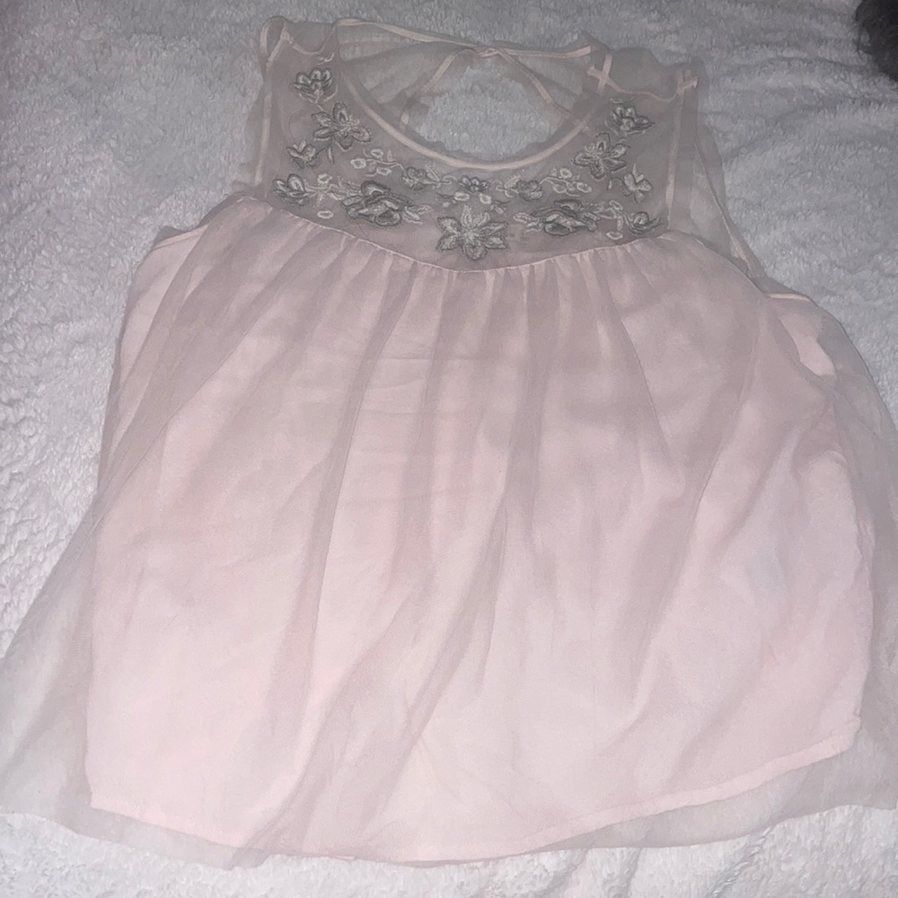 Tulle Blouse